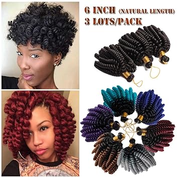 Amazon Com 6 Inch Wand Curl Crochet Twist Braids 20 Roots