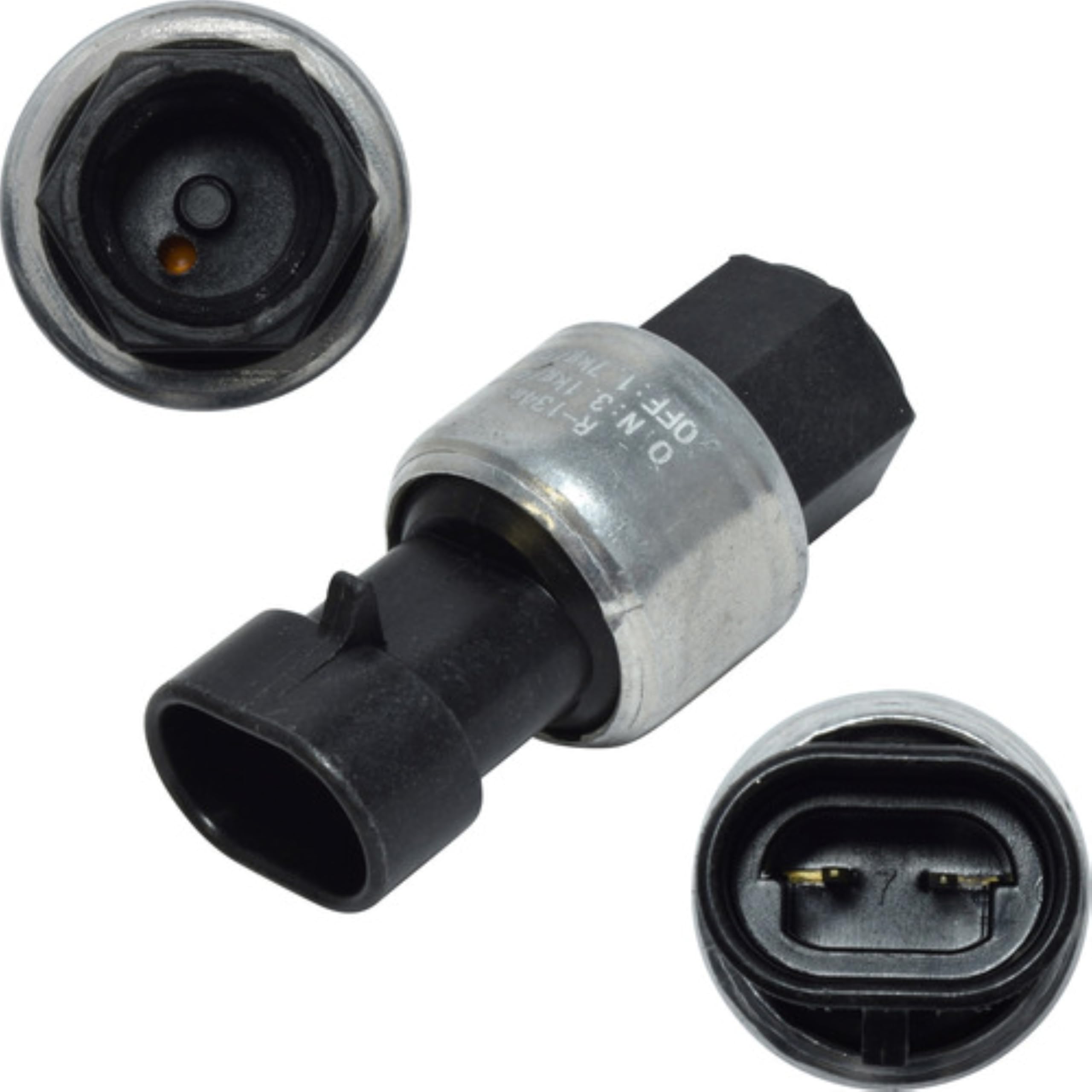 UAC SW 10082C Interruptor de ciclo de embrague de A/C, 4 x 3 x 3 pulgadas