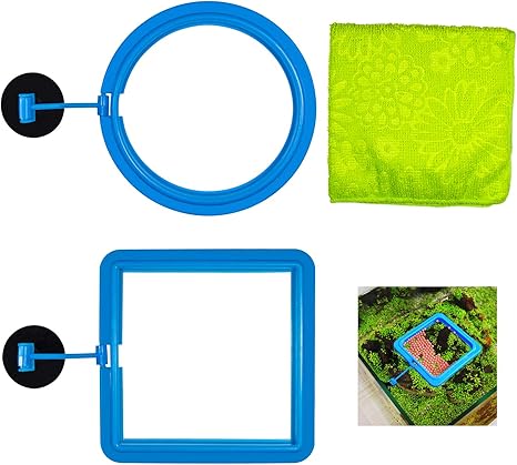 Amazon Com Waycreat Floating Fish Feeder Ring Circle With
