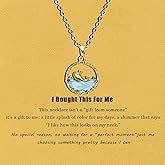 GLUBU 14K gold plated Dainty Necklace for Women Inspirational necklace Gifts for family and friends Ocean Beach Summer Jewelry Gift Everyday Layering