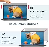 IPROKKO 14 Inch Privacy Screen for Laptops Anti Blue Light Matte/Gloss view 5