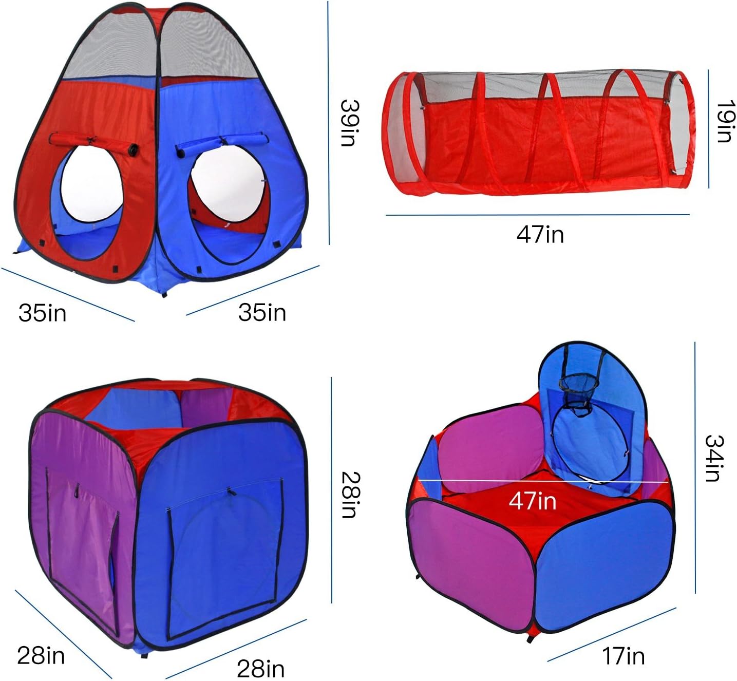 yoobe play tent