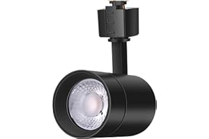 FLSNT LED Track Lighting Heads for 2-Wire-1 Compatible Juno Track, 12W (75W Equiv.), Dimmable 24° LED Spotlight Track Light Heads, CRI90, 800LM, 3000K Soft White, Black