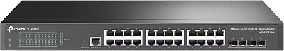TP-Link TL-SG3428 Managed L2+ JetStream Gigabit Network Switch Omada