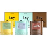 Boy Smells Votive Trio Scented Candles Set &ndash; Spa Water, Sauna Wood &amp; Yuzu Zesty &ndash; 3 x 2.8 oz Soy Wax Candles