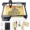 Longer RAY5 5000mW Laser Engraver is an economical Machine Suitable for Beginners, App Offline Control, DIY Engraver Tool for Metal/Glass/Wood, Engraving Area of 15.7"x15.7", Laser Class ii