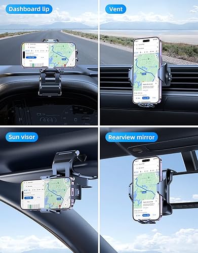 VICSEED Car Phone Mount Stable and Secure Holder for All