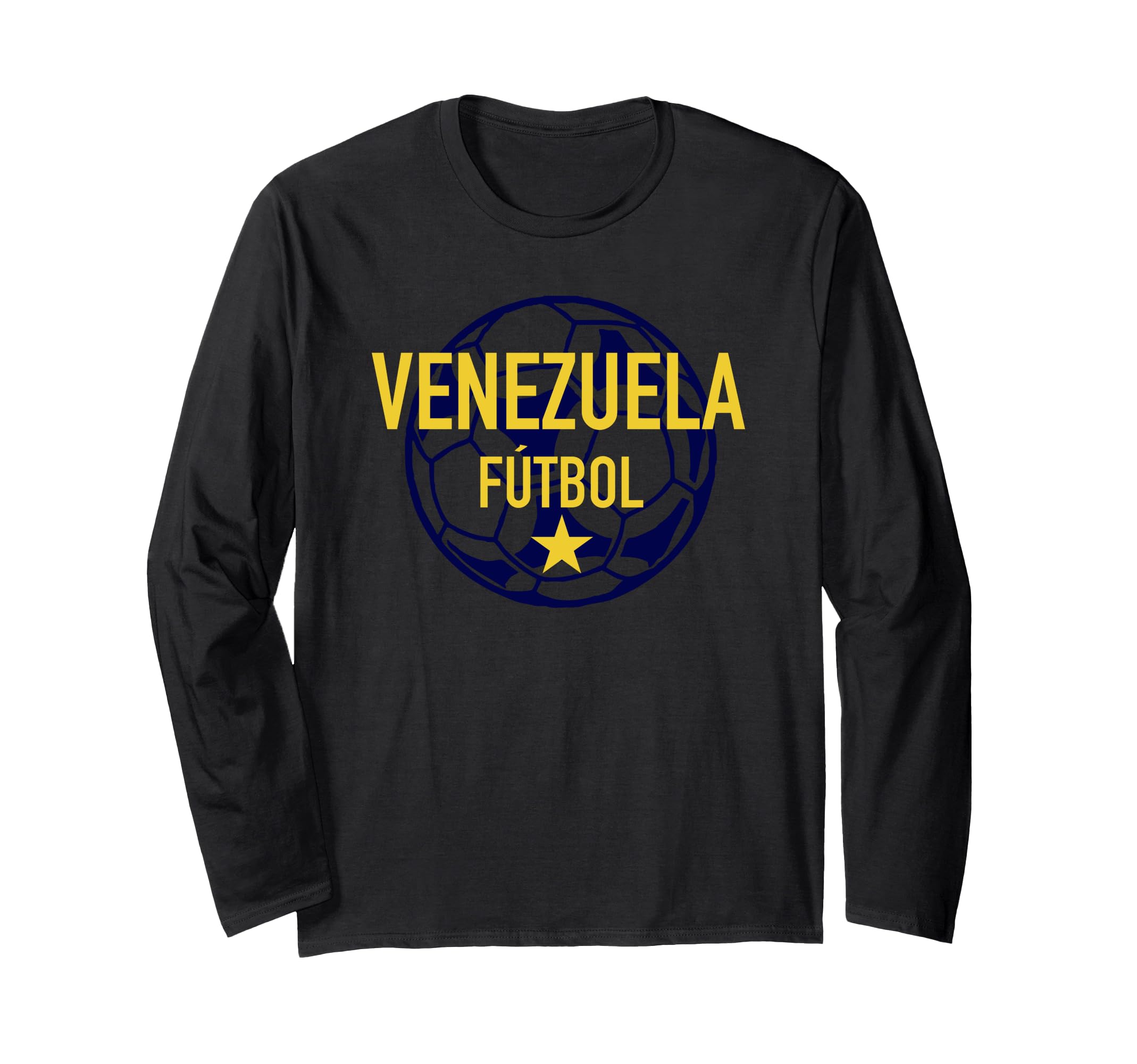 Trendy Venezuela soccer ball Long Sleeve T-Shirt