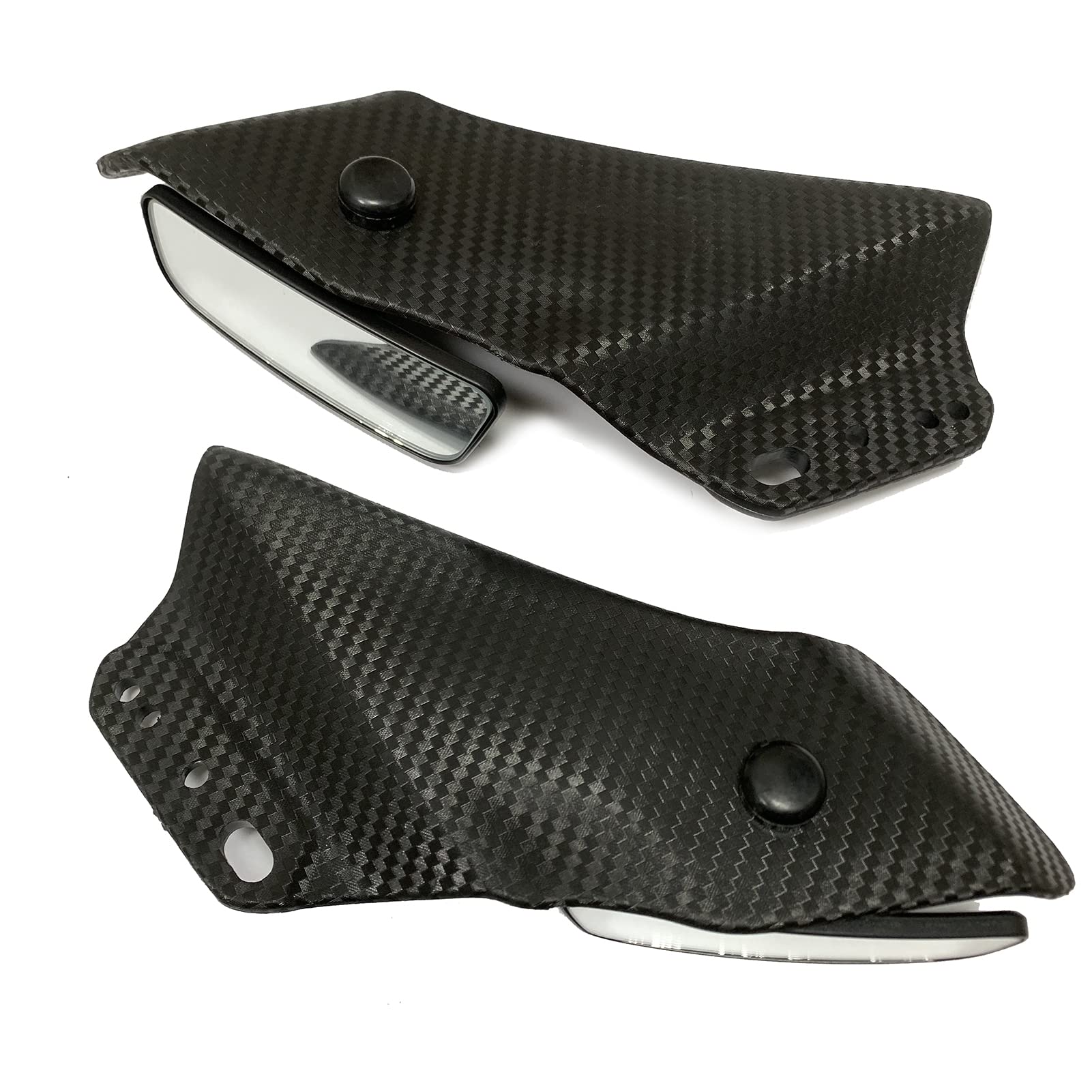 Photo 1 of GYMARK Motorcycle Rear View Mirror Wing Rearview Mirrors for Kawasaki Ninja 250 300 400 ZX-6R ZX-10R ZX-14R Z1000SX Adjustable Side Mirrors Accessories