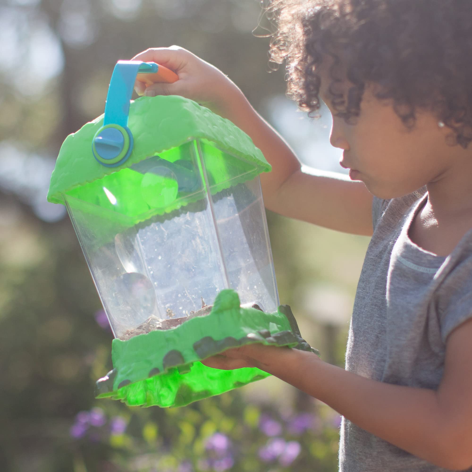 Educational Insights GeoSafari Jr. Critter Habitat, Outdoor Play for Preschoolers, Made for Wet/Dry Habitats, Ages 3+
