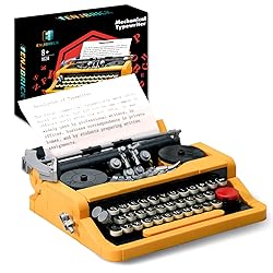 ENJBRICK Typewriter Building Set Compatible with