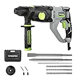 WORKPRO Premium 1-1/4 Inch SDS-Plus Rotary Hammer
