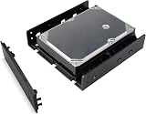 Akasa 5.25 to 3.5 Bay Adapter 2.5/3.5 Inch HDD SSD Mounting Bracket AK-HDA-05 view 5
