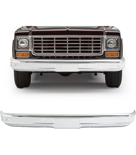 Amazon.com: Bumper Chrome Front Compatible with 1983-1991