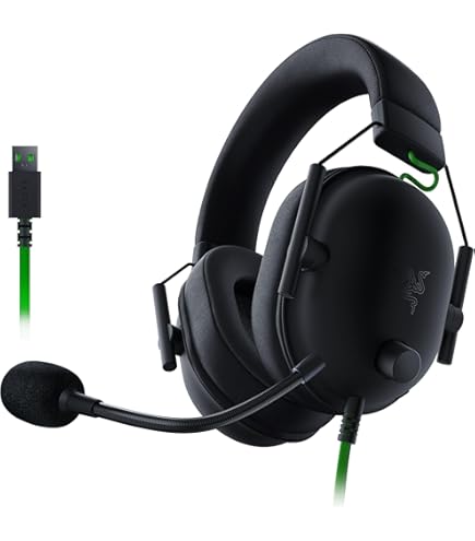 Razer BlackShark V2 X Gaming Headset: 50mm Drivers - Cardioid Mic