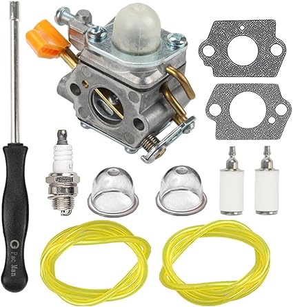 Amazon Com Hipa Carburetor With Tune Up Kit For Homelite Ut09510 Ut20002 Ut20003a Ut20004a Ut20006 Ut20022 Ut20023a Ut20024 Ut20026 Ut20042 Ut20042a Ut20043a Ut20044 Ut20046 25cc String Trimmer Garden Outdoor