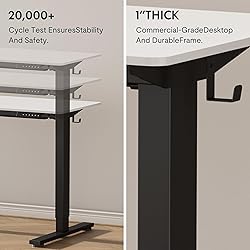 FLEXISPOT EN1 Whole-Piece Standing Desk - 48 x 30
