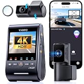 VIOFO A329T 4K 3CH Dash Cam Front Telephoto Rear, STARVIS 2 HDR, Wi-Fi 6 | 4K Front, 2K Telephoto &amp; 2K Rear, All-Channel STARVIS 2 Sensors, Power-Saving Parking Mode, GPS &amp; Up To 4TB SSD Support