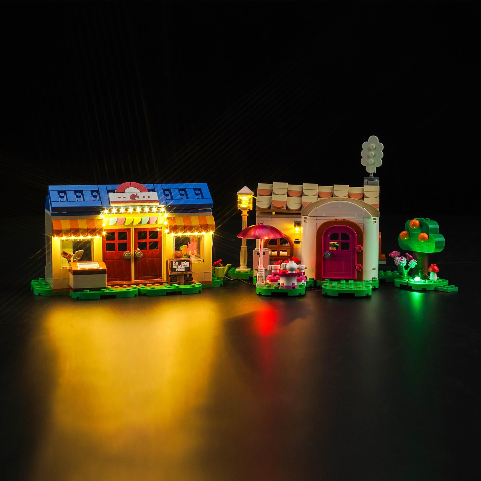 Light Kit for Lego Nook’s Cranny & Rosie's House, Lighting Set for Lego 77050 Animal Crossing Nook’s Cranny & Rosie's House - Not Include Models, Just Light Kit — image 1