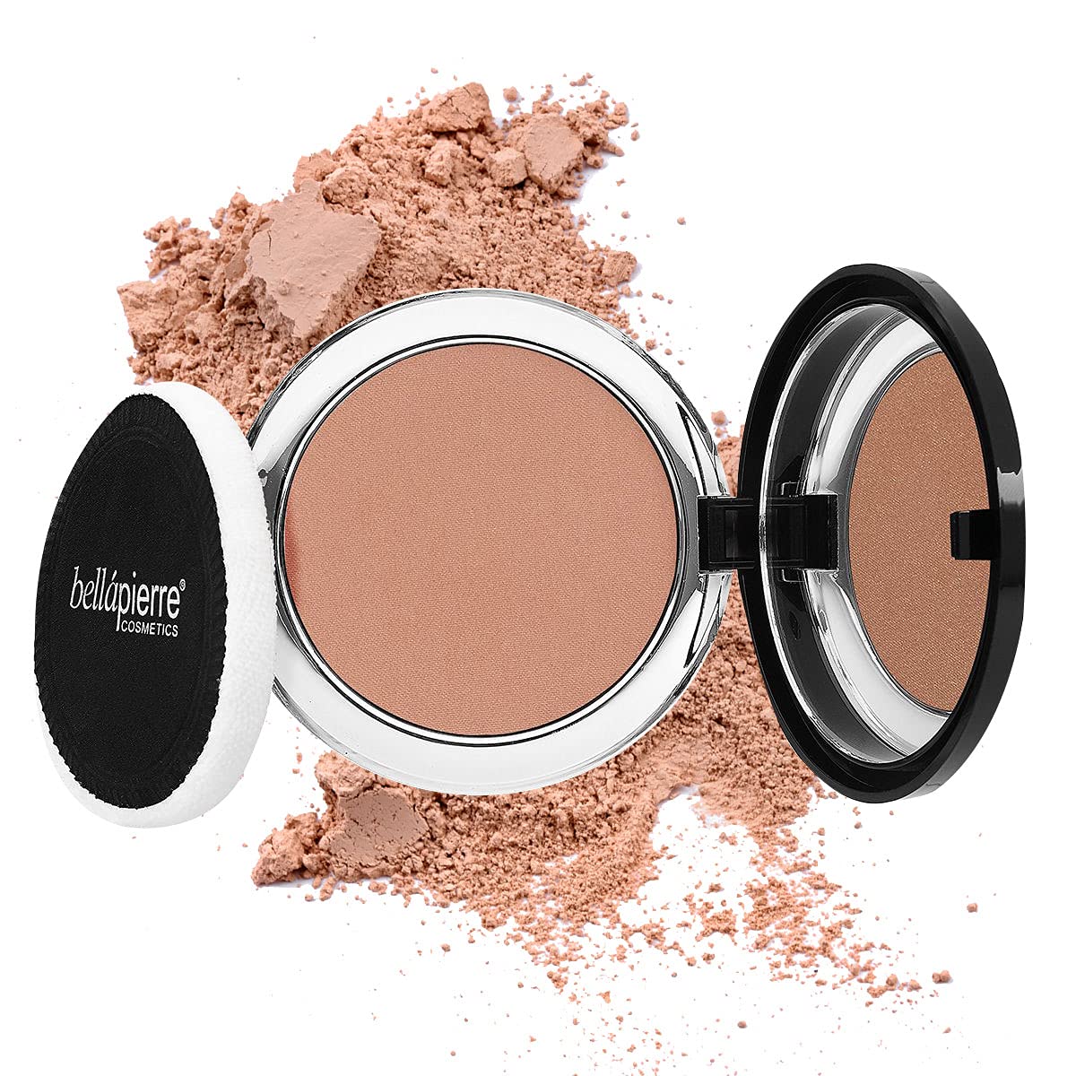 bellapierre Compact Mineral Blush Warms Complexion for a Healthy Glow | Non-Toxic & Paraben Free | Hypoallergenic & Safe for All Skin Types – 10 Grams – Desert Rose