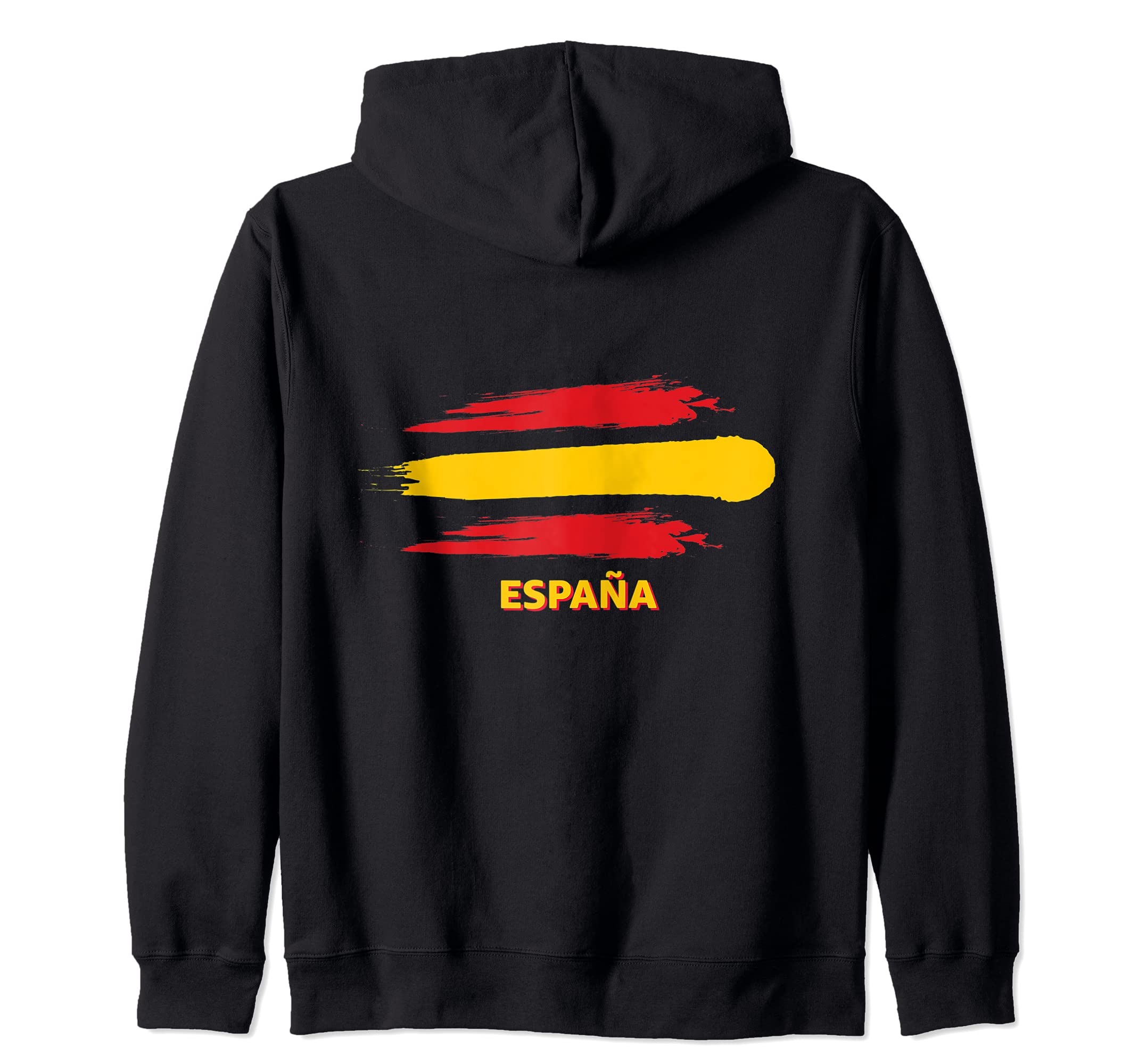 Spain Flag Zip Hoodie