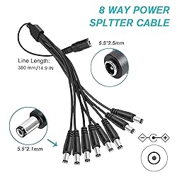Security Camera Power Supply, CCTV Camera Power