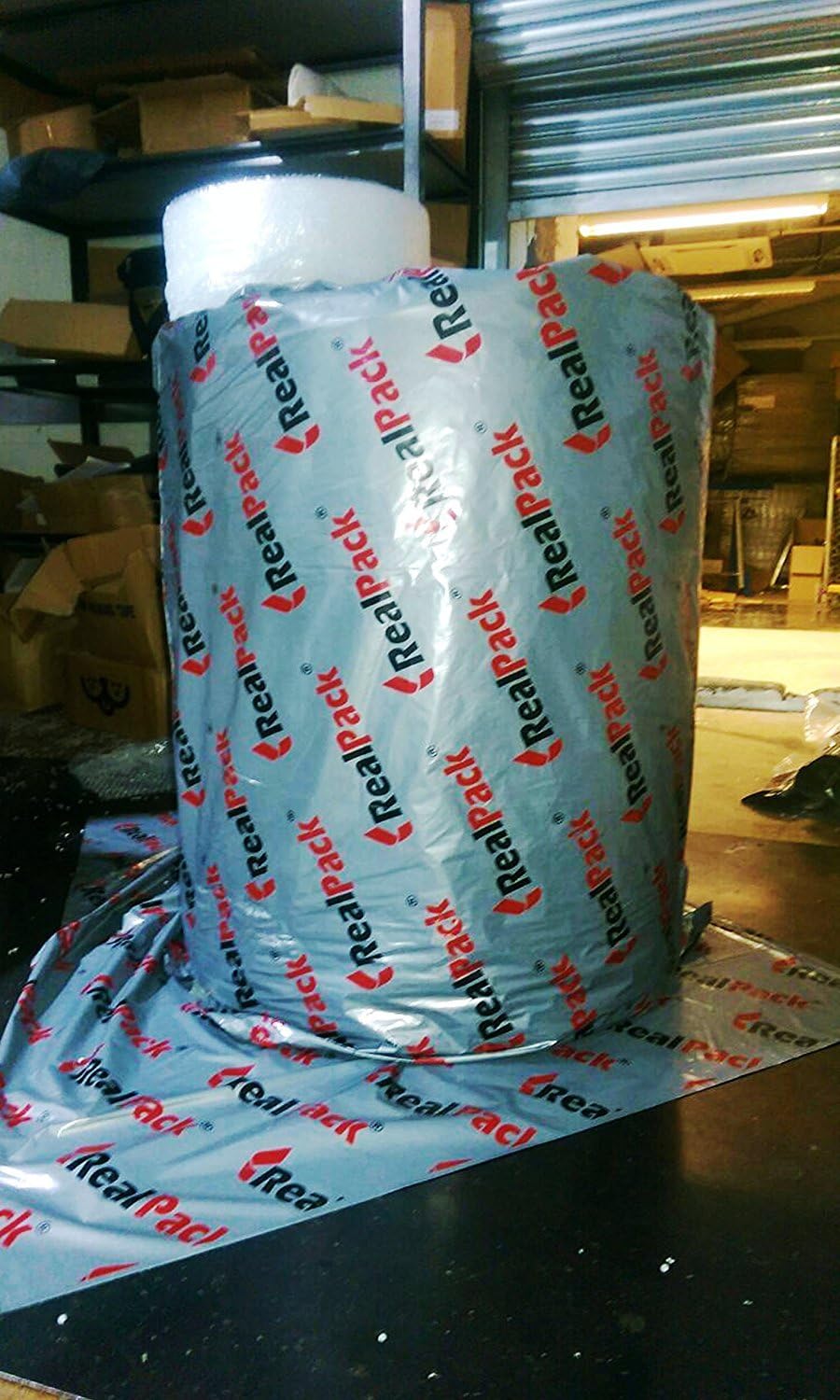 REALPACK 50M Small Bubble Wrap 500mm, Clear, 0.5 meter x 50 meter - Image 3