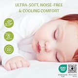 Vesta Baby Premium Mattress Protector Cot 60 x 120 cm Waterproof Fitted Sheet view 6
