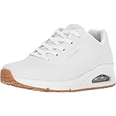 Skechers Womens Uno - Stand on Air White 10 B - Medium