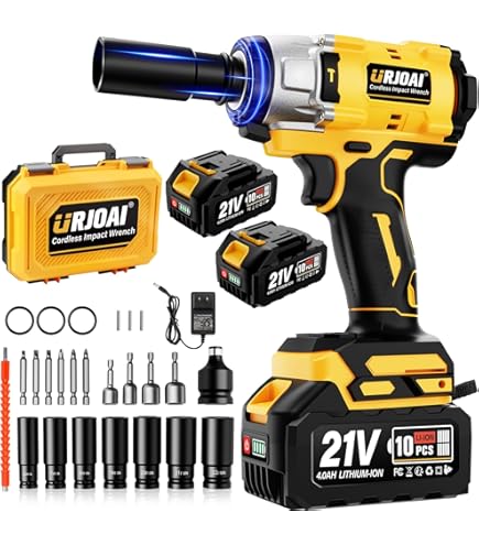 cigarette lighter impact wrench PAutomotiveⓇ 12V Cigarette Lighter Port Car Boat Truck 1/2 in. Square Drive  Emergency Impact Wrench Flat Tire Changer Comes with Sockets