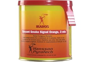 DATREX INC. IKAROS 3 Minute Buoyant Orange Smoke Signal - BUOYANT Orange Smoke