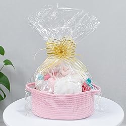ABenkle Small Basket, 12"x 8" x 5" Cute Small Woven