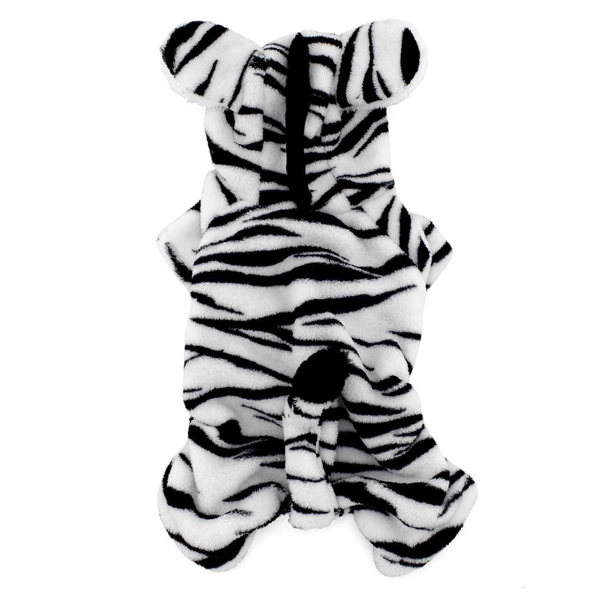 white hooded jumpsuit