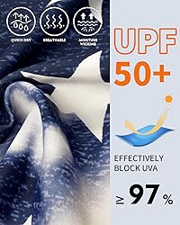 WOWENY Women Rash Guard Long Sleeve Swimsuit Top