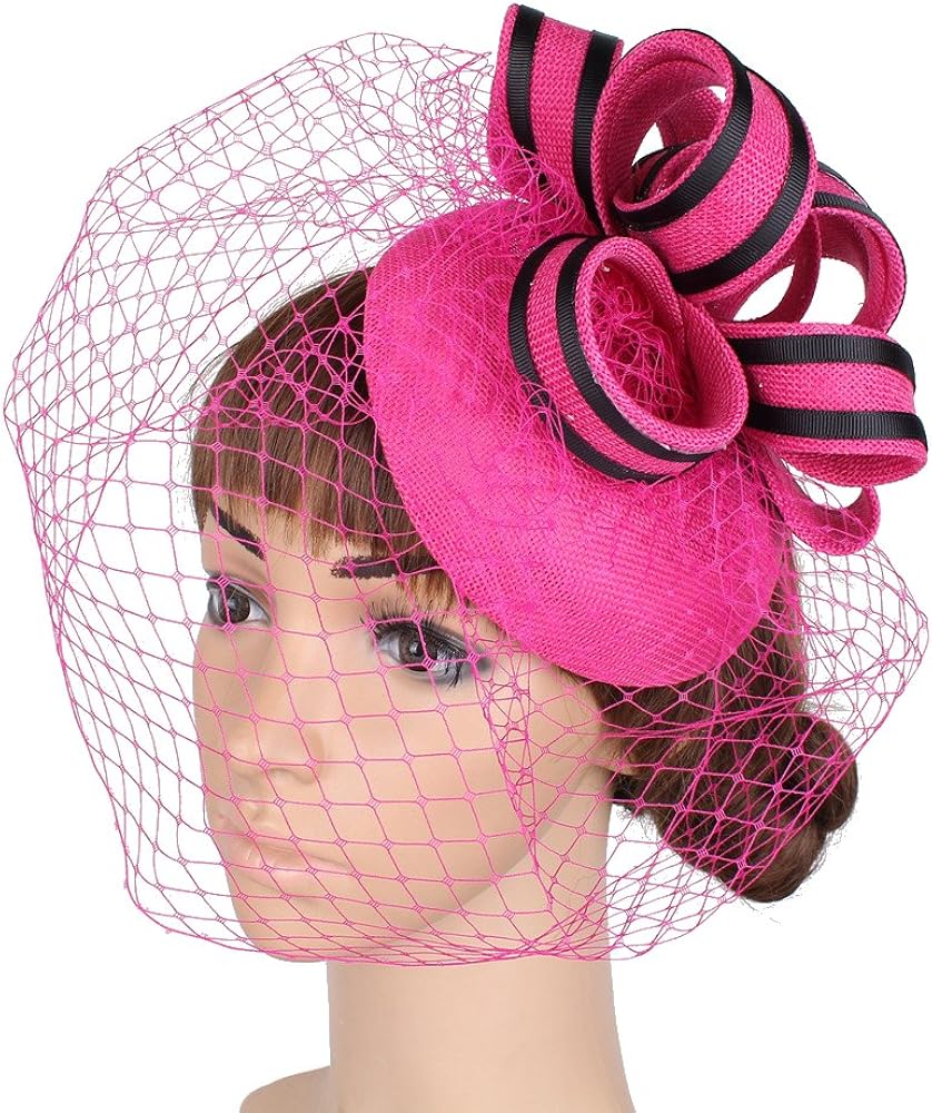 pink hats and fascinators