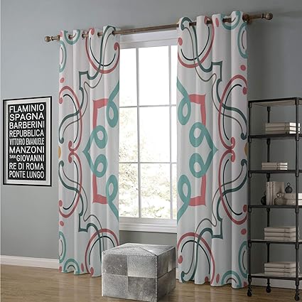 Amazon Com Jinguizi Blackout Curtain Bedroom 96 By 96 Inch