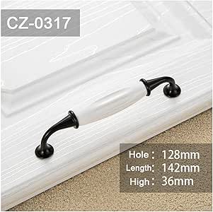 Tiradores de puerta de cerámica para cajones y armarios de cocina