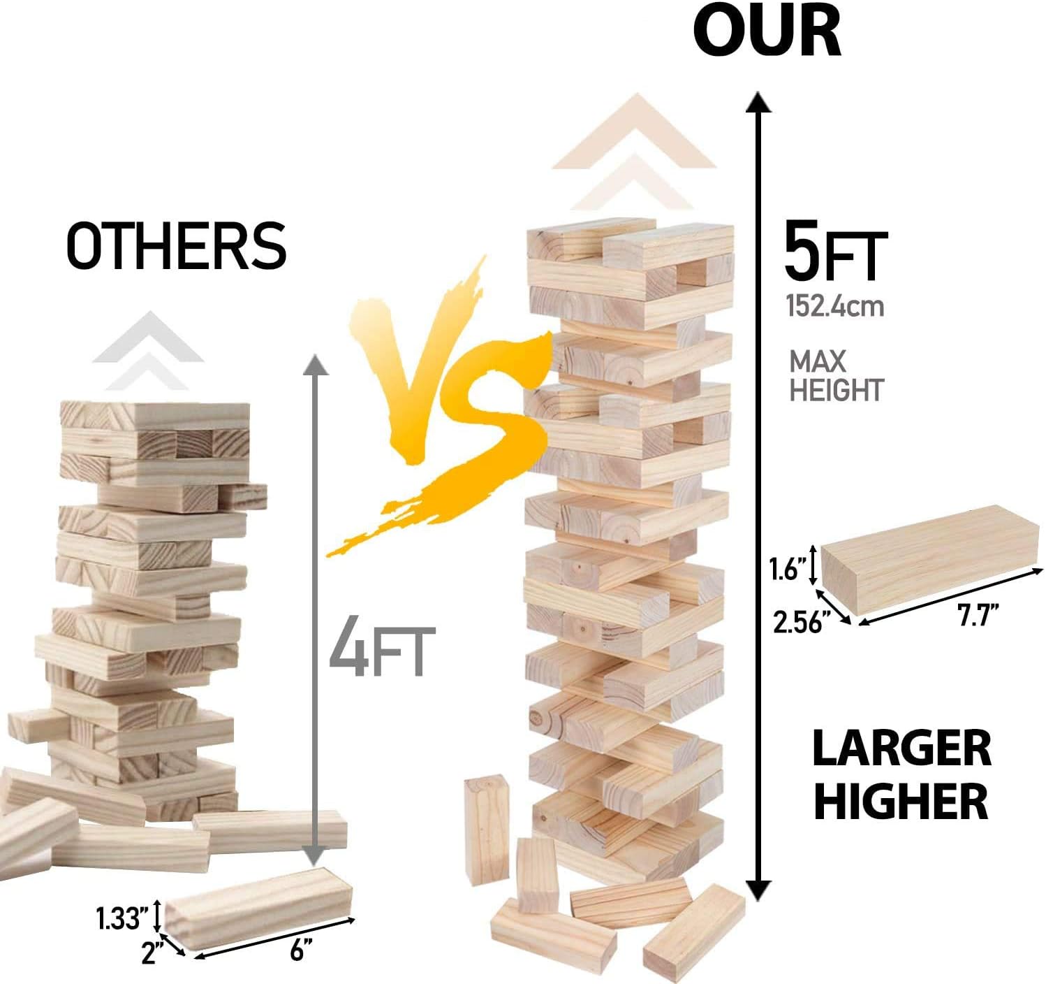 in the night garden wooden stacking blocks