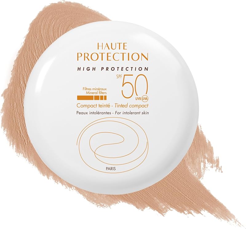 Avene Sand Haute Protection Compact Powder SPF 50 Plus Mineral Sunscreen 10g