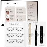 Pro Lash SoftWear Starter Lash Cluster Kit, Classic Cat Eye No. 08, Black