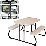 Lifetime 280094 Kid's Picnic Table, Size 1, Almond