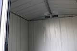 Duramax ECO 6 x 6 Metal Garden Storage Shed Anthracite view 9