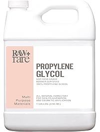 Raw Plus Rare Propylene Glycol 32oz (Quart) Food Grade 100% Pure USP Solution, Kosher, Humidor, Humectant, Fog Machine & Antifreeze by (32 fl oz) &hellip;