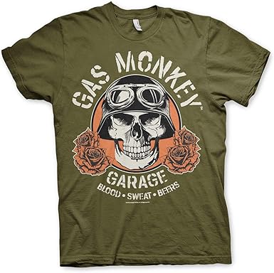 camiseta gas monkey