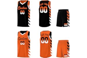 KXK Custom Reversible Basketball Jersey Sets for Men Women Youth Personalized Sports Shirt Printed Team Name Number Logo