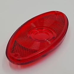 1939-1948 Harley Cat Eye Tail Light Replacement RED