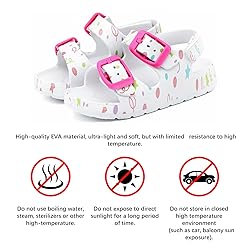 ChayChax Toddler Boys Girls Double Buckle Sandals