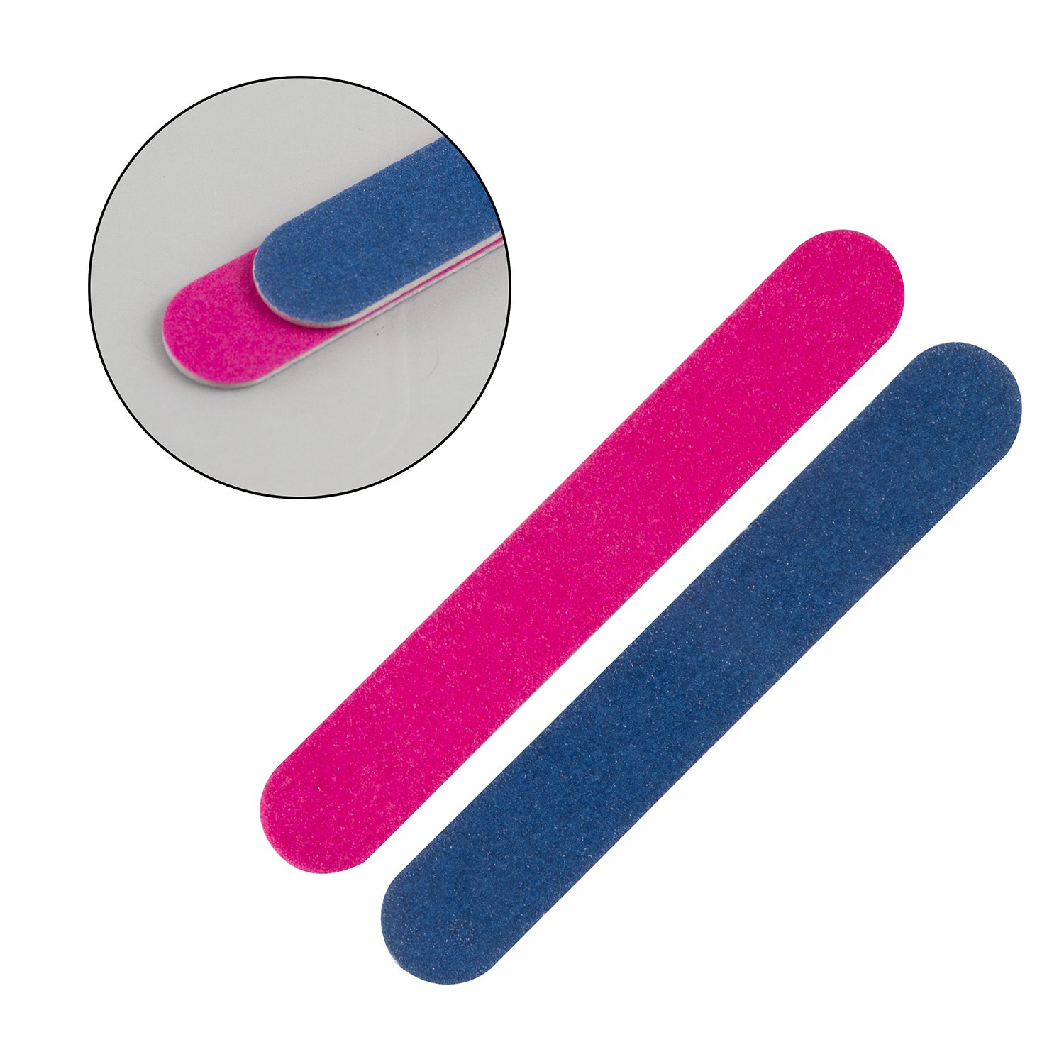300 Pack Disposable Nail Files Double Sided Emery Boards Manicure Pedicure Tools - Home or Professional Boards Manicure Tools by waloden : Beauty