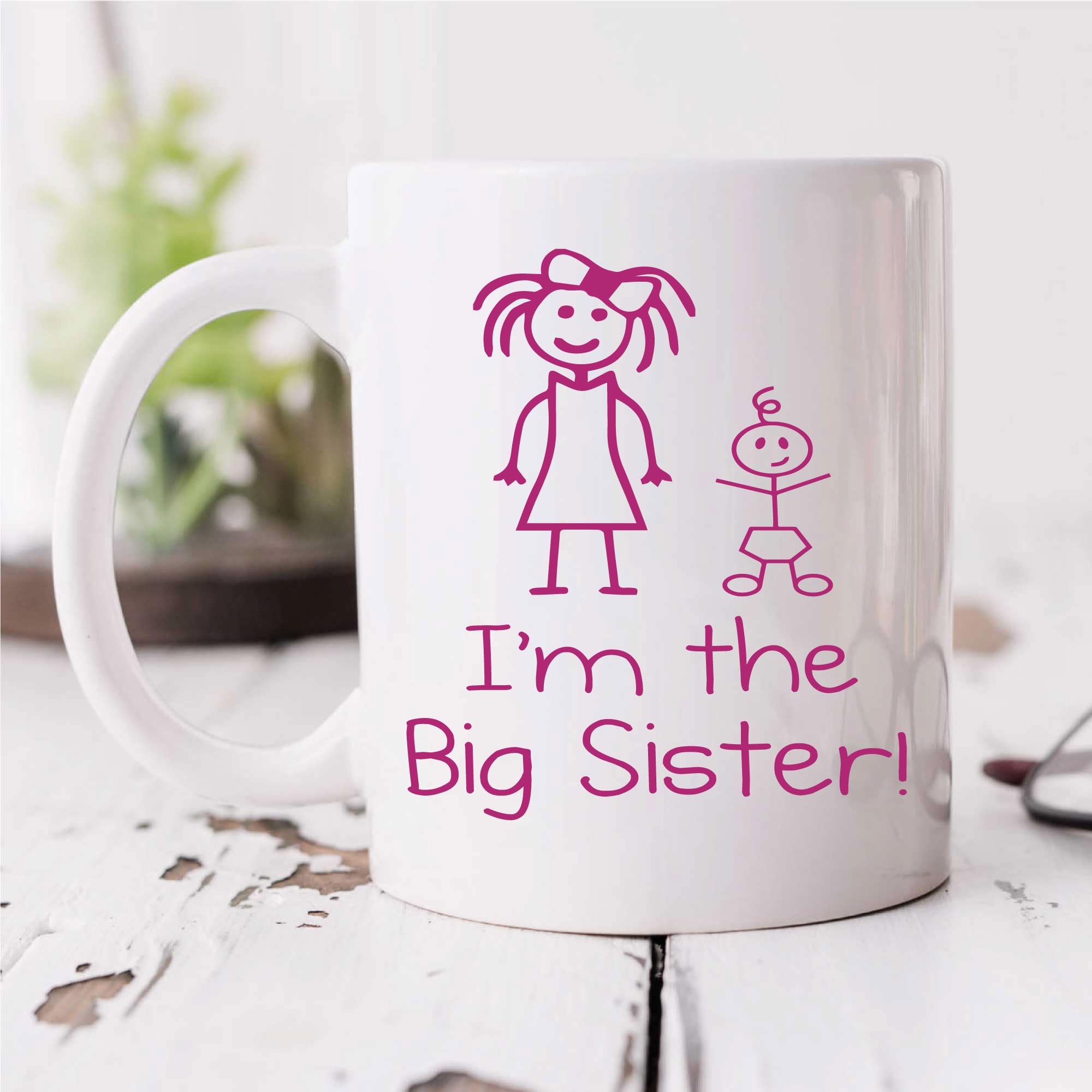 60 Second Makeover Limited I'm The Big Sister 10oz Mug Gift