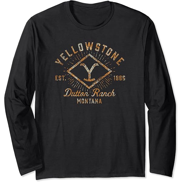 Yellowstone Dutton Ranch Sweatshirt - Offiziell Lizenziert Montana Rodeo Logo